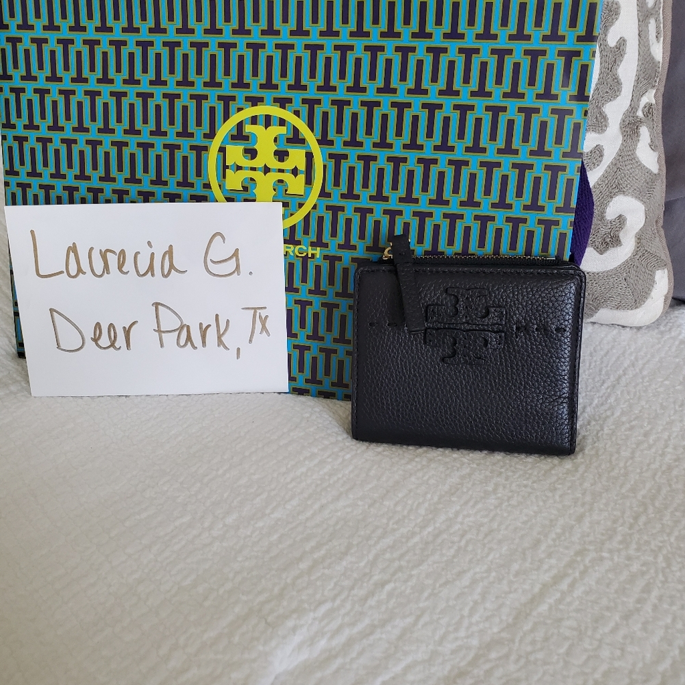 Tory Burch Mcgraw Mini Fold Wallet